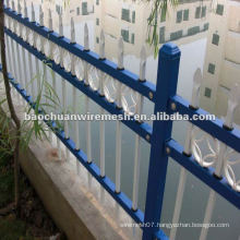 Garden decorative privacy wrought iron fence and gates with competitive price in store(professional factory)